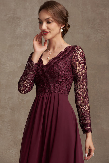 Robe Asymétrique Mousseline Fleurie - gallery 3