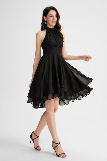 Robe Asymetrique Bleu Roi - gallery 4