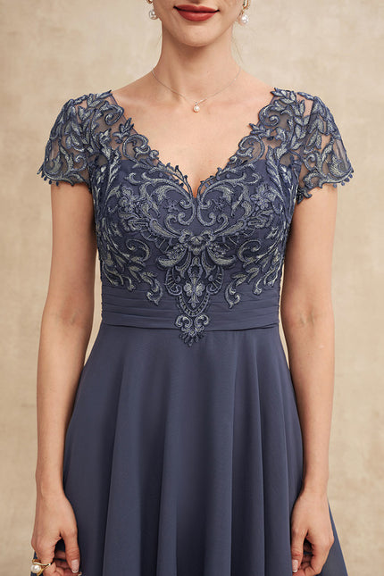 Robe Asymétrique Mousseline Fleurie - gallery 6