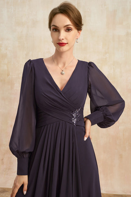 Robe Asymétrique Élégante Asymétrique - gallery 1