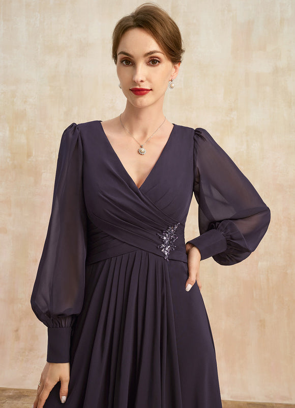Robe Asymétrique Élégante Asymétrique - gallery 1