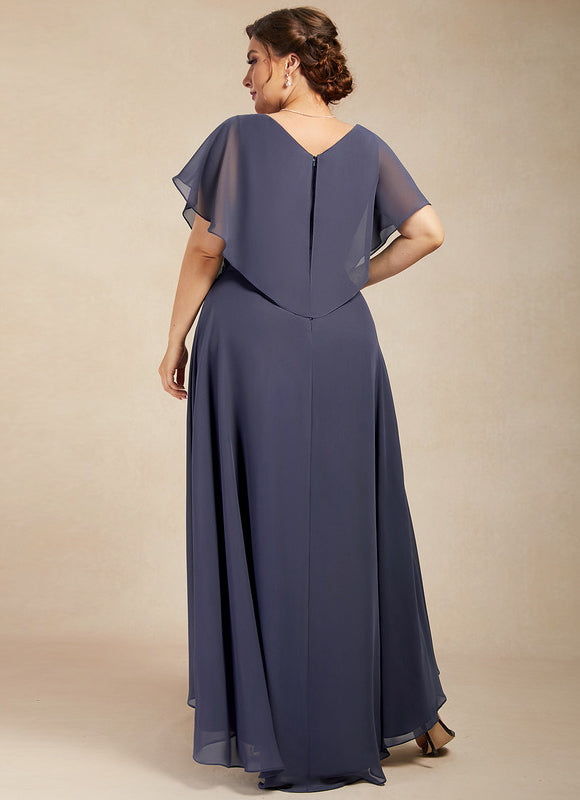 Robe Asymétrique Élégance Flottante Nocturne - gallery 5