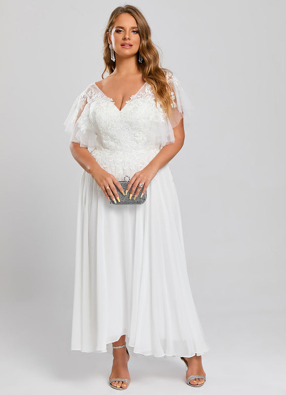 Robe Asymétrique Éthérée Chic - gallery 9