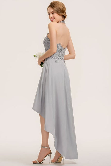 Robe Asymétrique Dentelle Couture - gallery 4