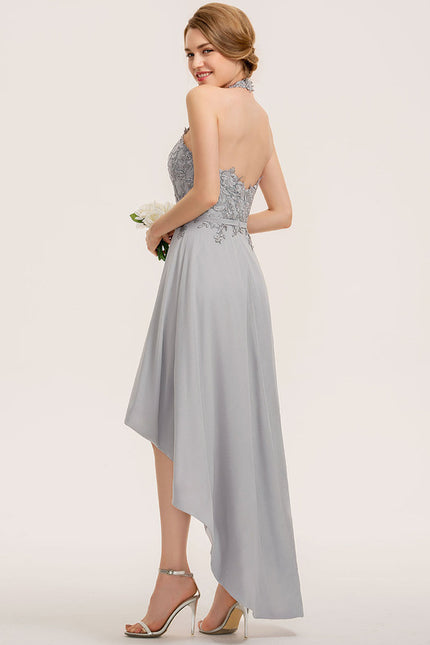 Robe Asymétrique Asymétrique Brodée - gallery 3