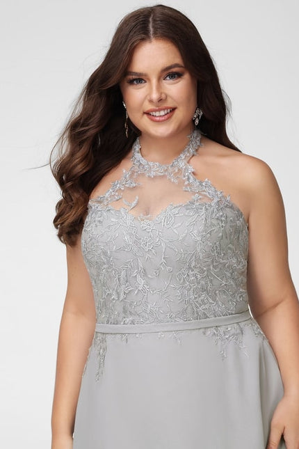 Robe Asymétrique Dentelle Couture - gallery 8
