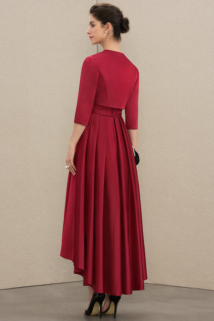 Robe Asymetrique Manche Bouffante - gallery 2