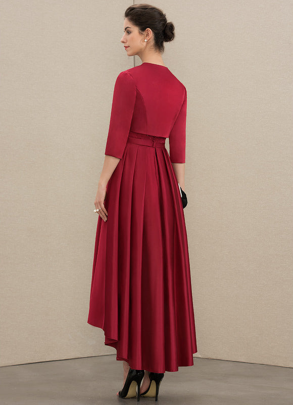 Robe Asymetrique Manche Bouffante - gallery 2
