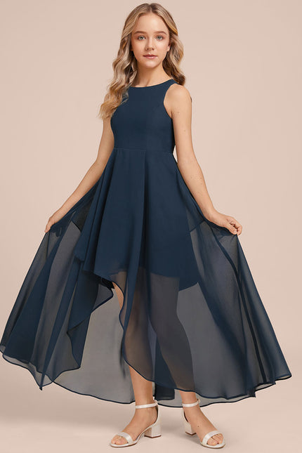 Robe Asymétrique Trapèze Fluide - gallery 4