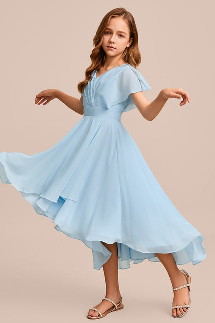 Robe Asymetrique Vert D'Eau - gallery 3
