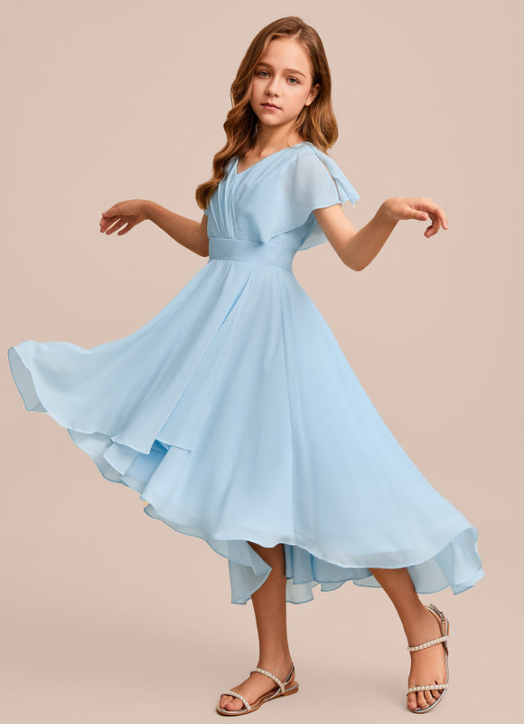 Robe Asymetrique Vert D'Eau - gallery 3