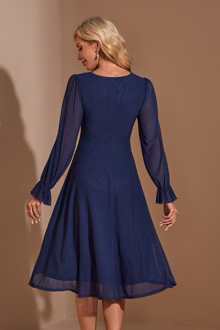 Robe Asymétrique Drapée - gallery 1