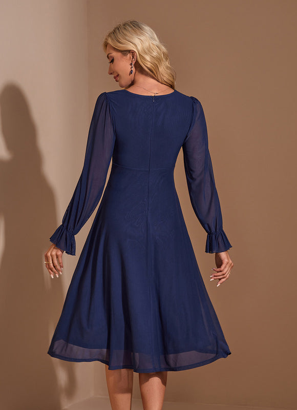 Robe Asymétrique Drapée - gallery 1