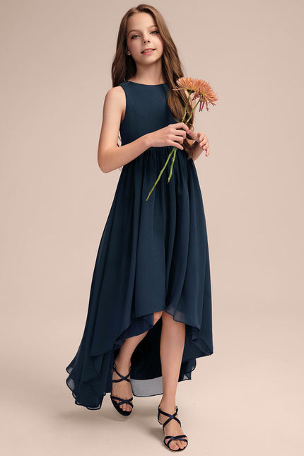 Robe Asymétrique Trapèze Fluide - gallery 1