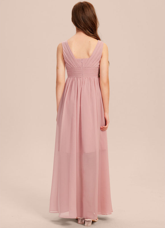 Robe Asymétrique Douceur Poudrée - gallery 4