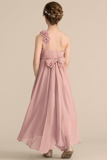 Robe Asymétrique Fleurie Douce - gallery 2