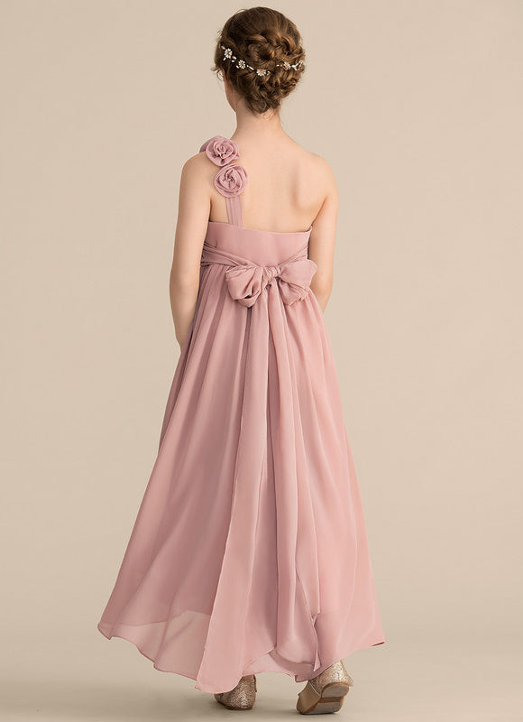 Robe Asymétrique Fleurie Douce - gallery 2