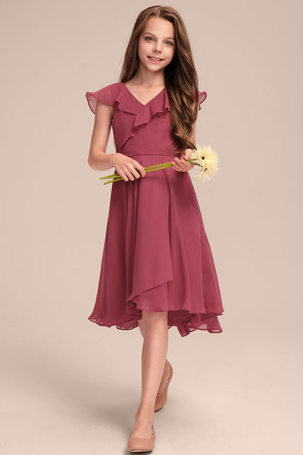 Robe Asymetrique Vert D'Eau