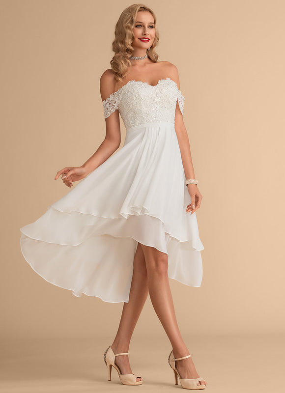 Robe Asymétrique Asymétrique Lumineuse - gallery 4