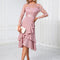 Robe Asymétrique Ajourée