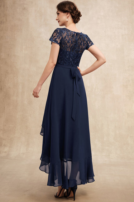 Robe Asymétrique Nuit Étoilée - gallery 6