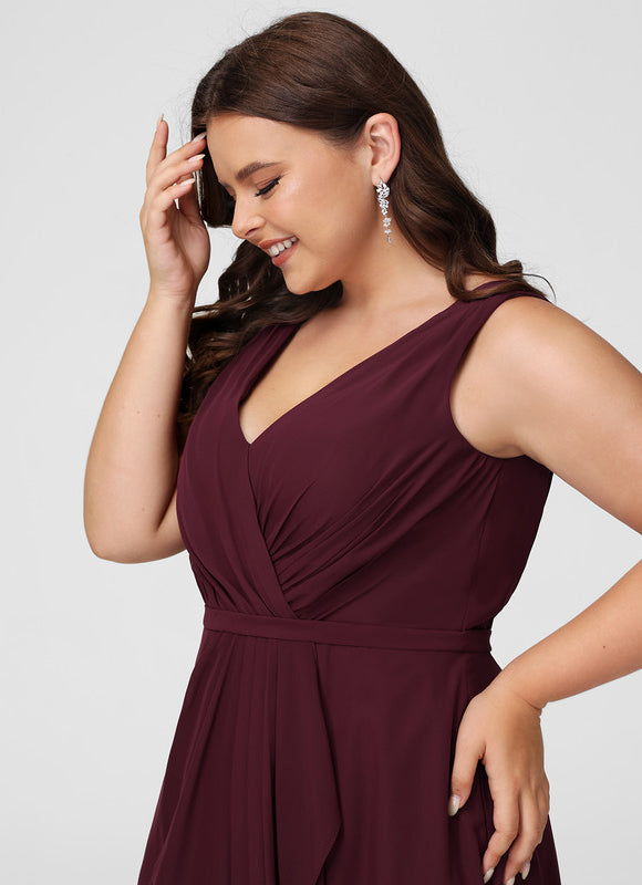 Robe Asymétrique Asymétrique Légère - gallery 9