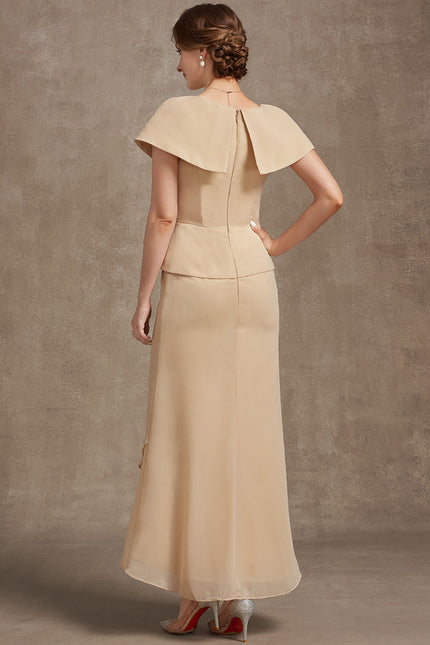 Robe Asymétrique Asymétrique Perles - gallery 4