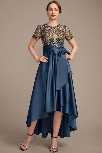 Robe Asymétrique Éclat Nocturne - gallery 4