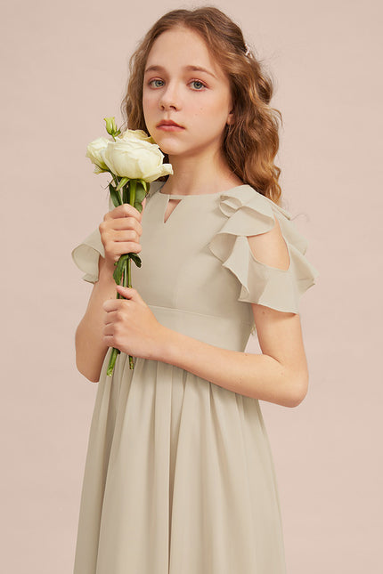Robe Asymétrique Trapèze Fluide - gallery 3