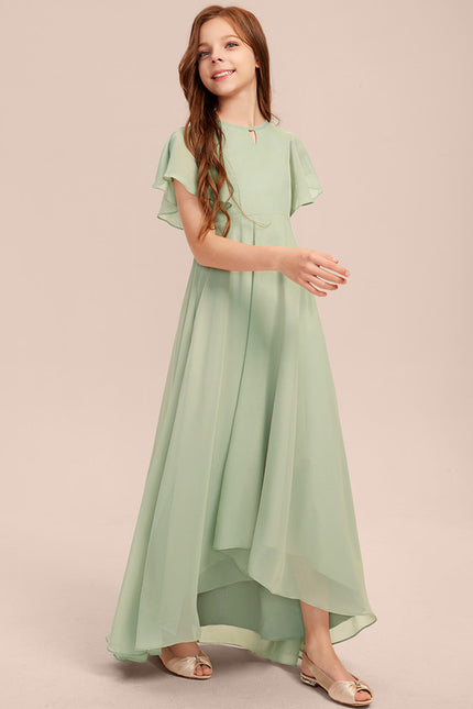 Robe Asymétrique Trapèze Fluide - gallery 6