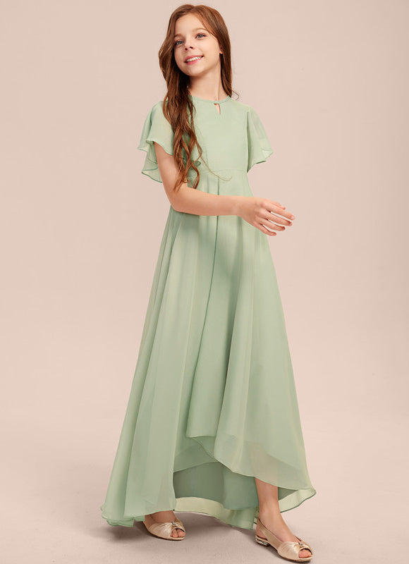 Robe Asymétrique Trapèze Fluide - gallery 6
