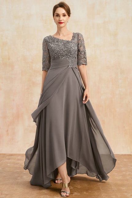 Robe De Soirée Asymétrique Grande Taille