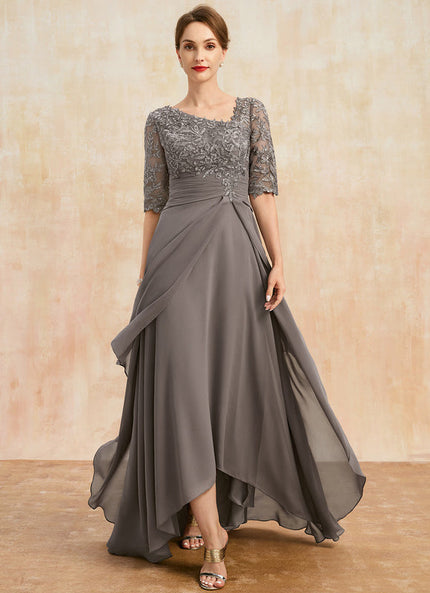 Robe De Soirée Asymétrique Grande Taille