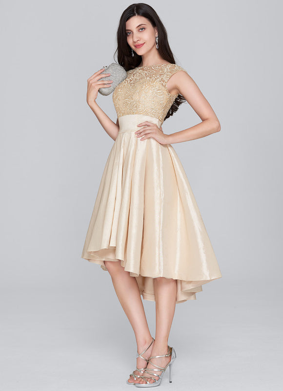 Robe Dorée Asymétrique - gallery 2