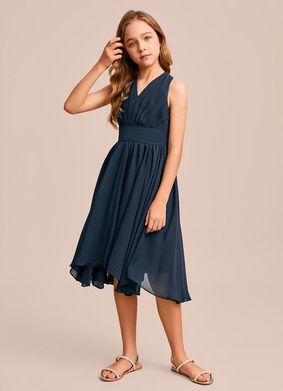 Robe Asymetrique Vert D'Eau - gallery 3