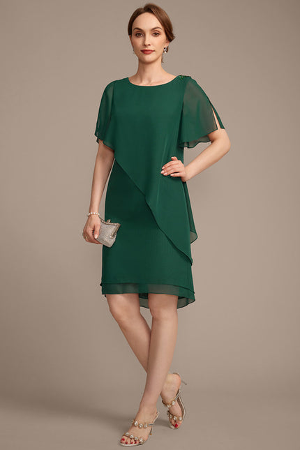 Robe Asymétrique Mère Chic