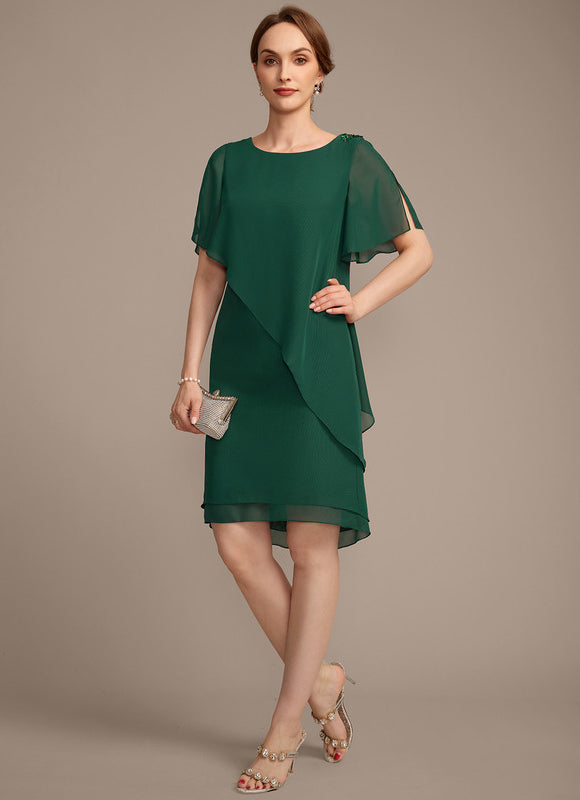Robe Asymétrique Mère Chic