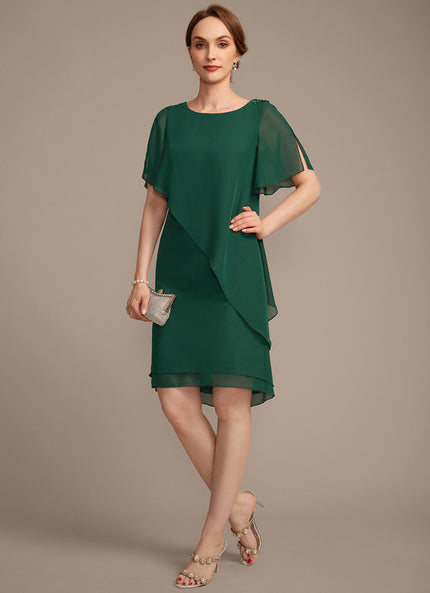 Robe Asymétrique Mère Chic
