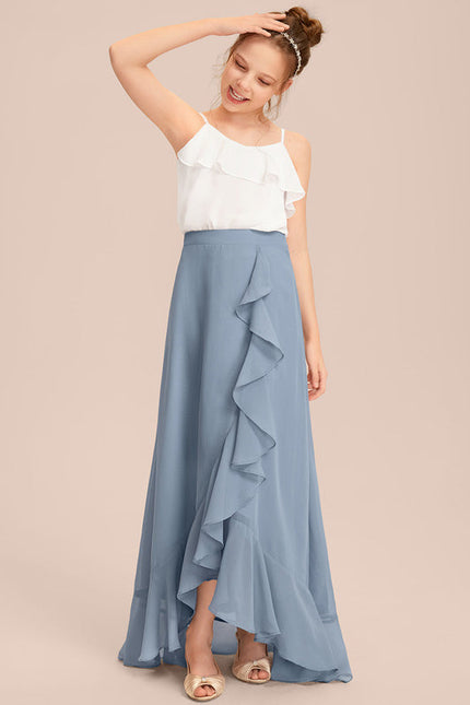 Robe Plissée Longue Asymétrique - gallery 3