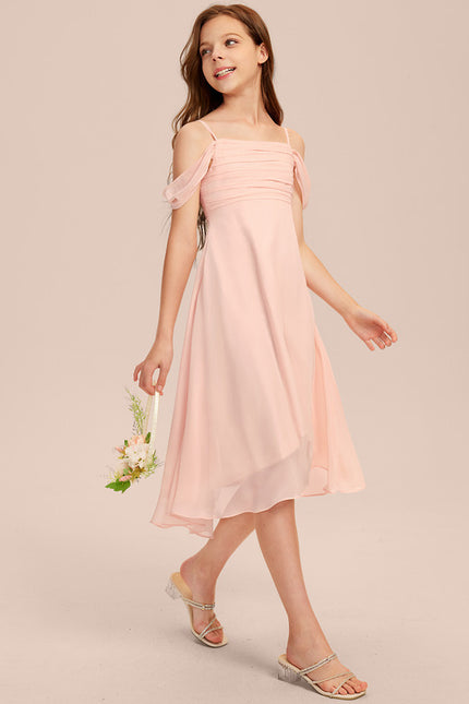 Robe Asymétrique Asymétrique Vert Pâle - gallery 9