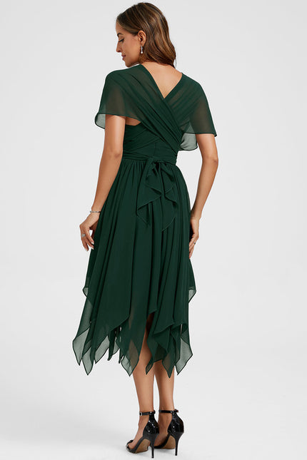 Robe Asymétrique Mousseline - gallery 7