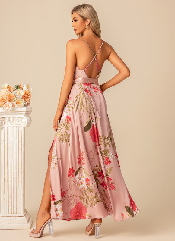 Robe Asymetrique Rose - gallery 2
