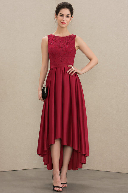 Robe Asymetrique Manche Bouffante - gallery 3