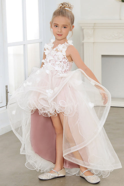 Robe Asymétrique Tulle Pastel