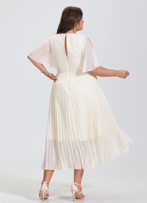 Robe Asymetrique Bleu Roi - gallery 7