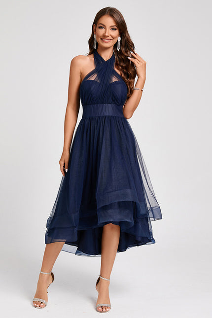 Robe Asymétrique Tulle Chic - gallery 7