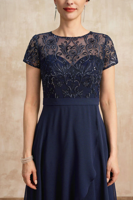 Robe Grande Taille Asymétrique - gallery 2