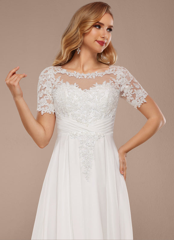 Robe Asymétrique Éclat Cristal - gallery 3
