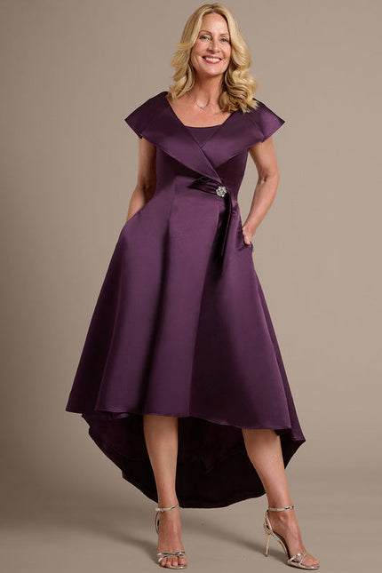 Robe Asymétrique Violette