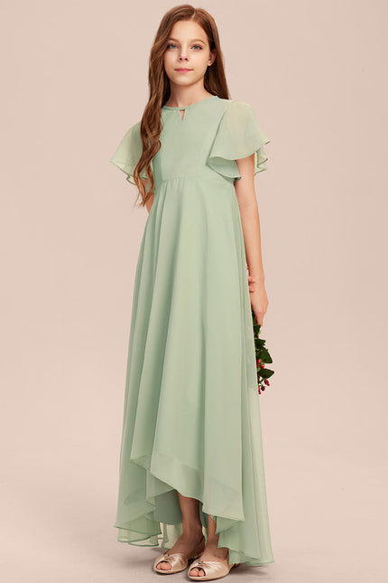 Robe Asymétrique Trapèze Fluide - gallery 5